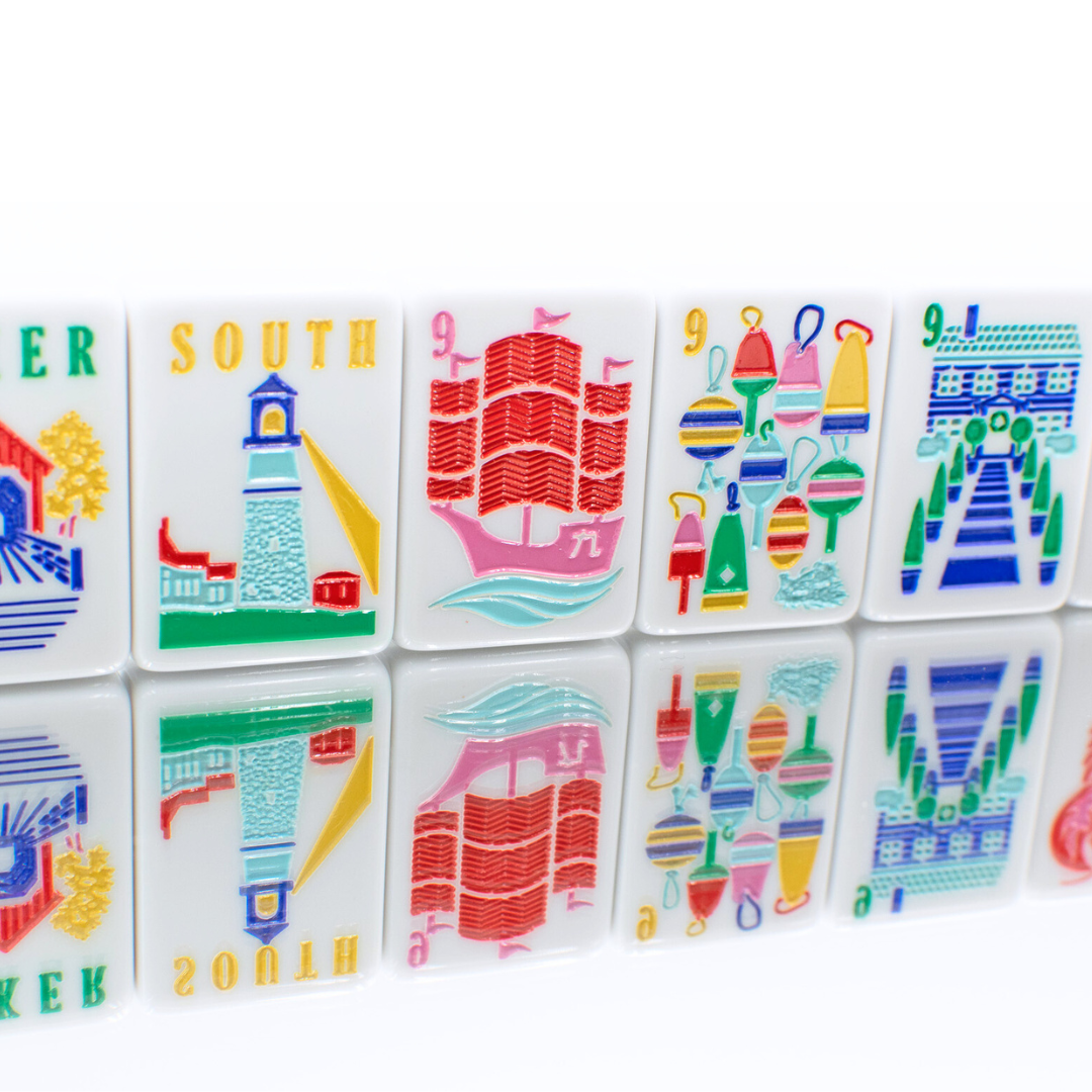 (PRE-ORDER) THE NEW ENGLAND SERIES | Mahjong with Nautical Flair