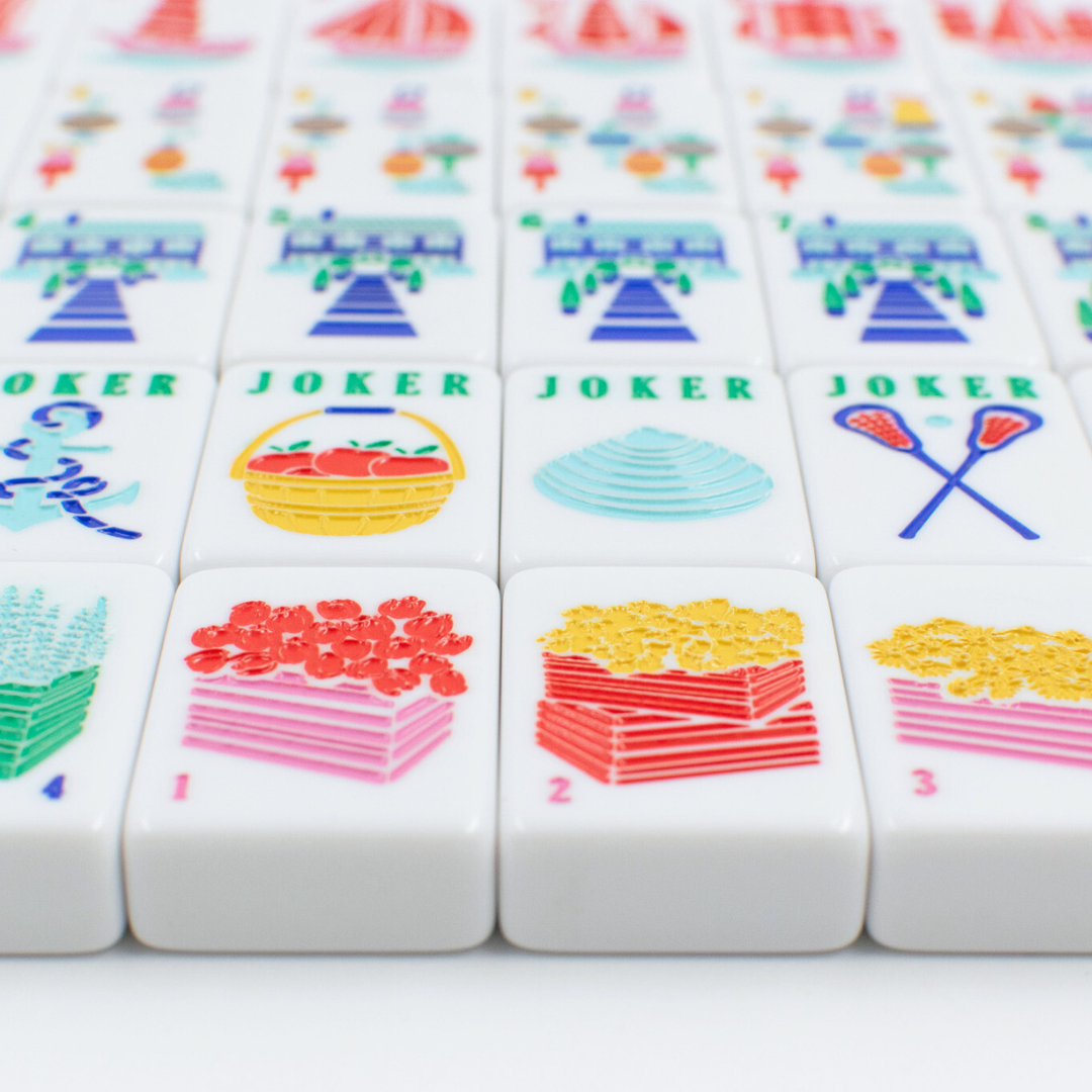 (PRE-ORDER) THE NEW ENGLAND SERIES | Mahjong with Nautical Flair