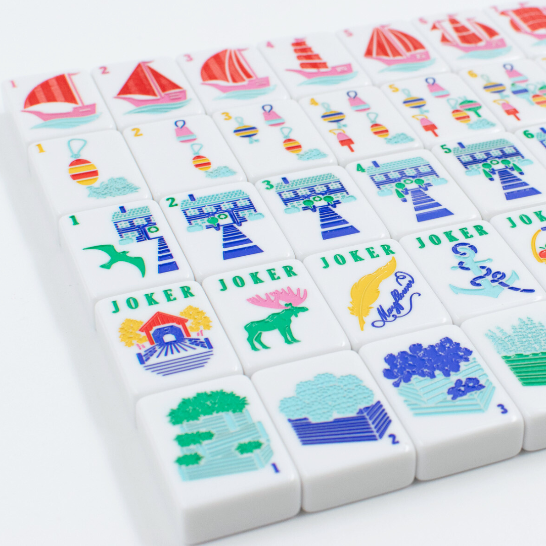 (PRE-ORDER) THE NEW ENGLAND SERIES | Mahjong with Nautical Flair