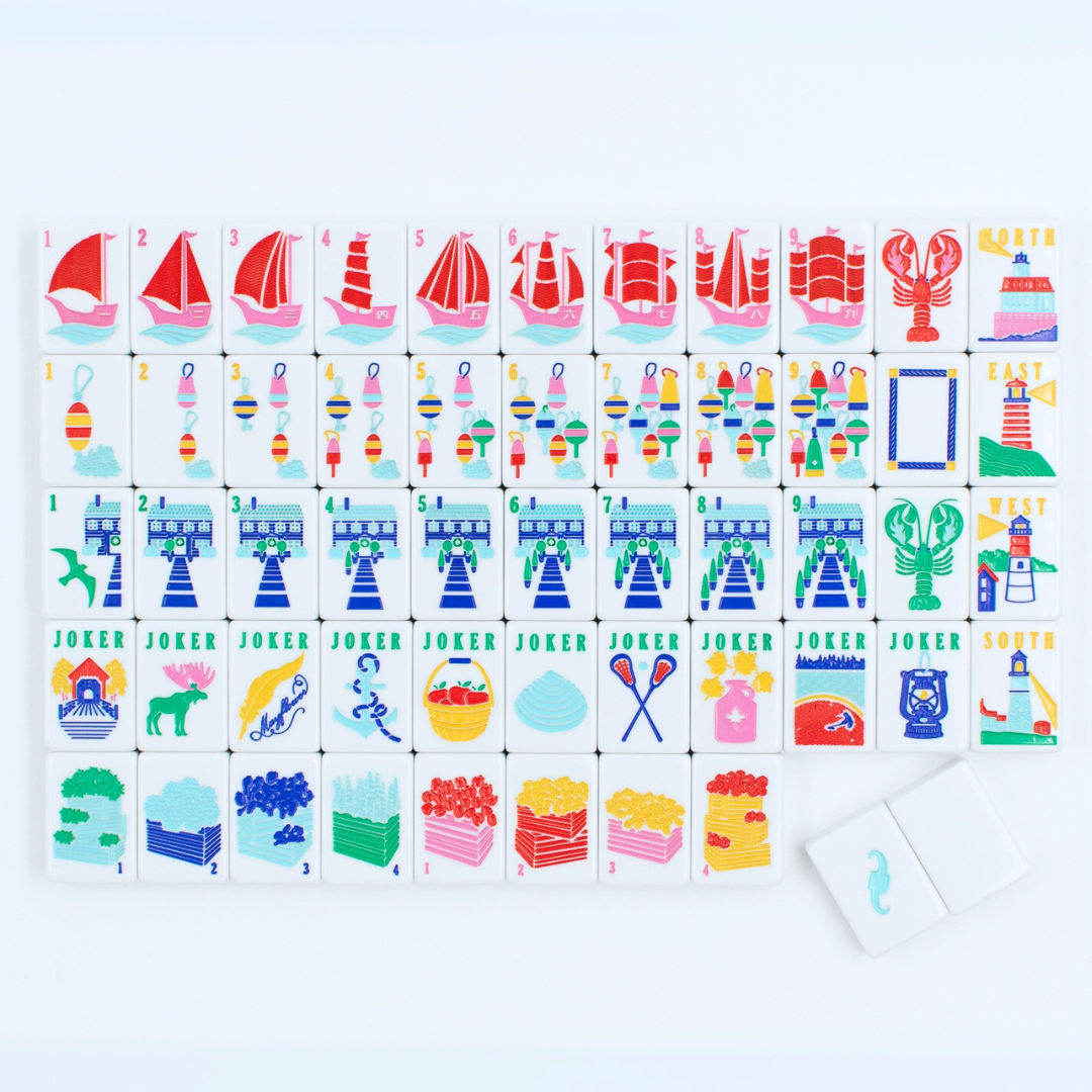(PRE-ORDER) THE NEW ENGLAND SERIES | Mahjong with Nautical Flair