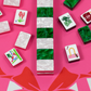 MAHJONG MAT  |  Peppermint Wishes  |  31" x 31"