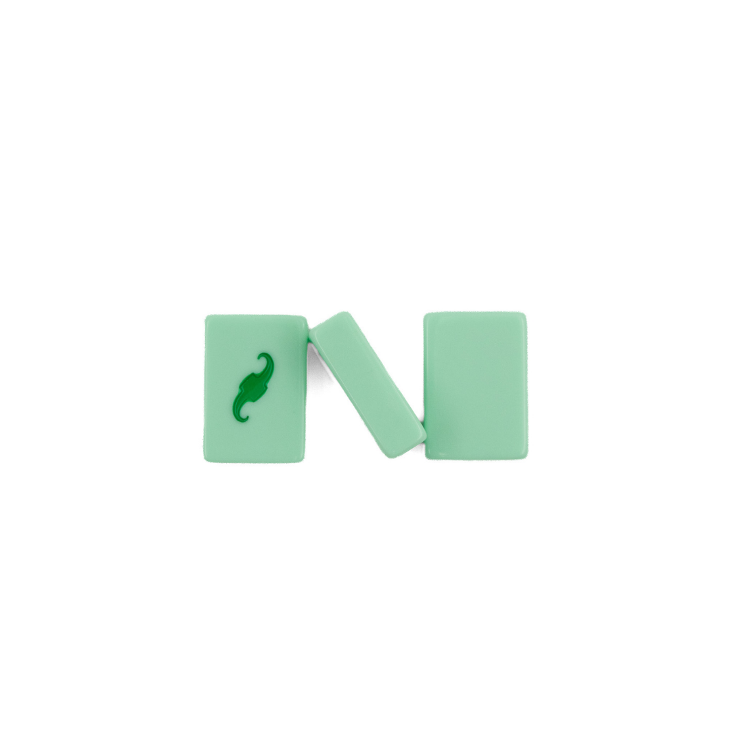 THE PARK SERIES  |  Mahjong with Wilderness Flair  |  Mountain Mint Green