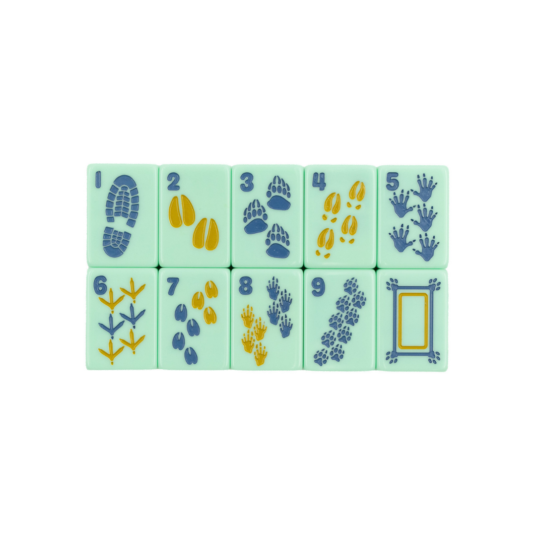 THE PARK SERIES  |  Mahjong with Wilderness Flair  |  Mountain Mint Green