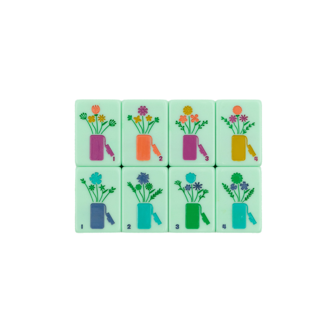 THE PARK SERIES  |  Mahjong with Wilderness Flair  |  Mountain Mint Green