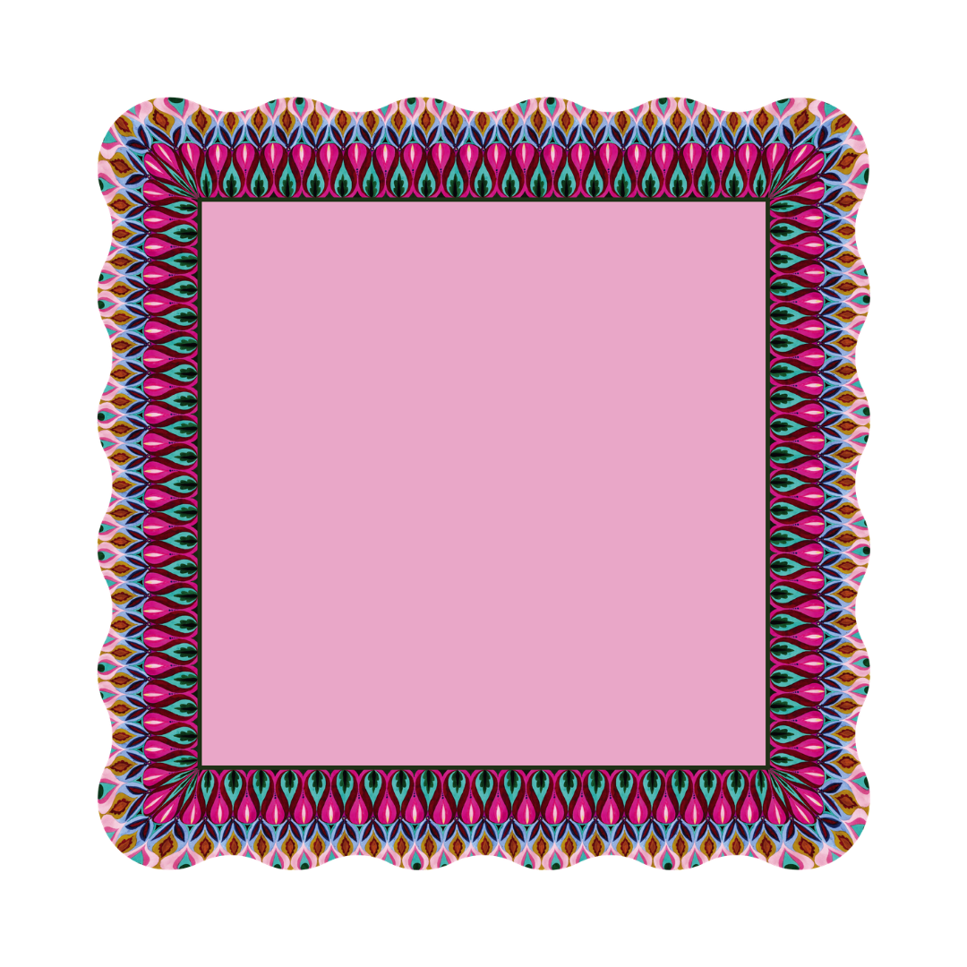 (COMING SOON) MAHJONG MAT  |  Parquet Petal  |  31" x 31"