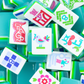 (PRE-ORDER) THE PLAY SERIES  |  PETITE  |  Mahjong with Something to Say  |  Ocean Blue