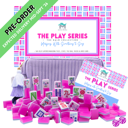 (PRE-ORDER) THE PLAY SERIES  |  GRAND  |  Mahjong with Something to Say  |  Cotton Candy Pink
