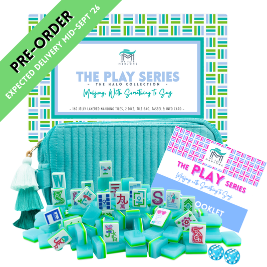 (PRE-ORDER) THE PLAY SERIES  |  GRAND  |  Mahjong with Something to Say  |  Ocean Blue