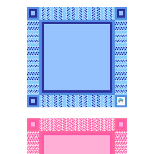 MAHJONG MAT  |  Prism  |  33" x 33"