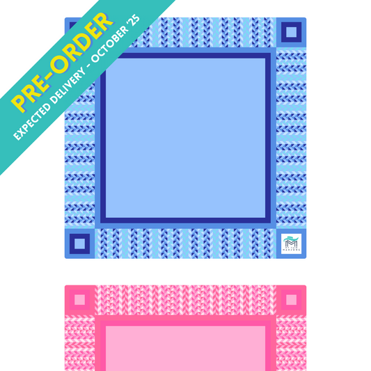 (PRE-ORDER) MAHJONG MAT  |  Prism  |  33" x 33"