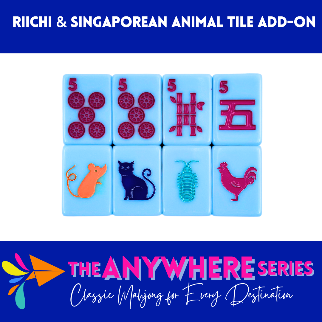 (PRE-ORDER) Anywhere Series Riichi & Singaporean Animal Tiles