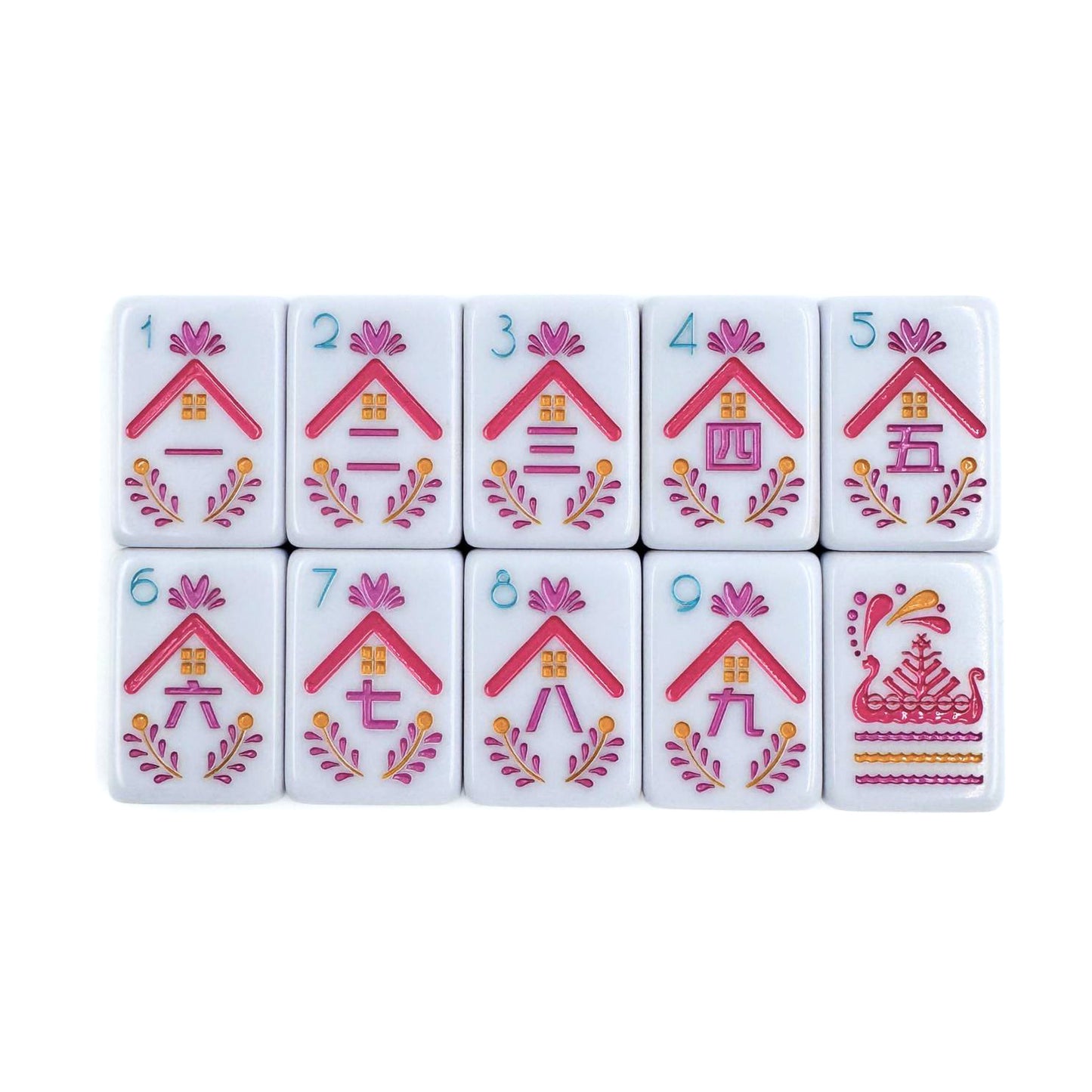 THE SCANDINAVIAN FOLK ART SERIES | Mahjong with Nordic Style