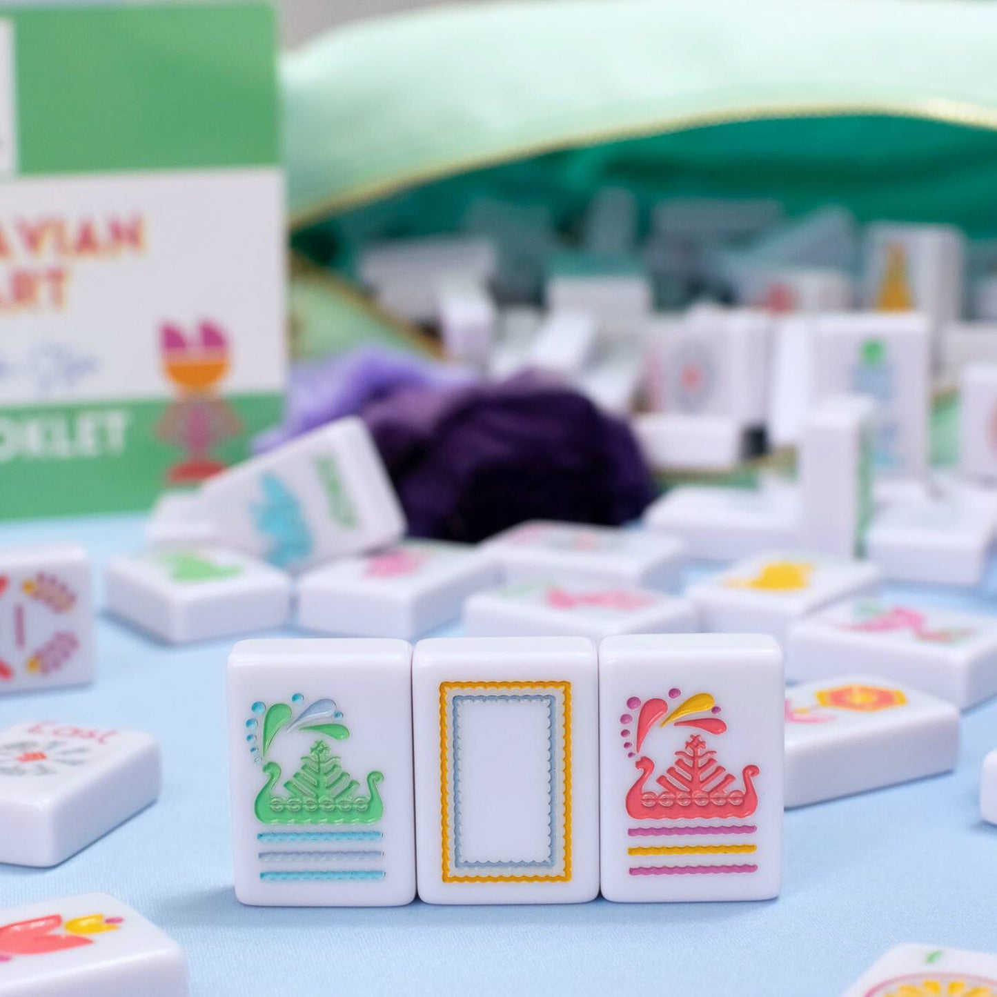 THE SCANDINAVIAN FOLK ART SERIES | Mahjong with Nordic Style