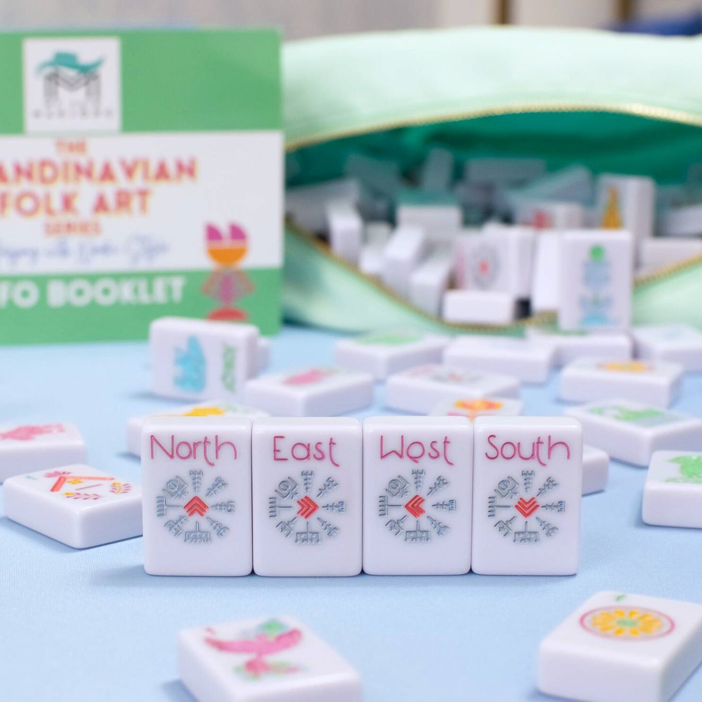 THE SCANDINAVIAN FOLK ART SERIES | Mahjong with Nordic Style