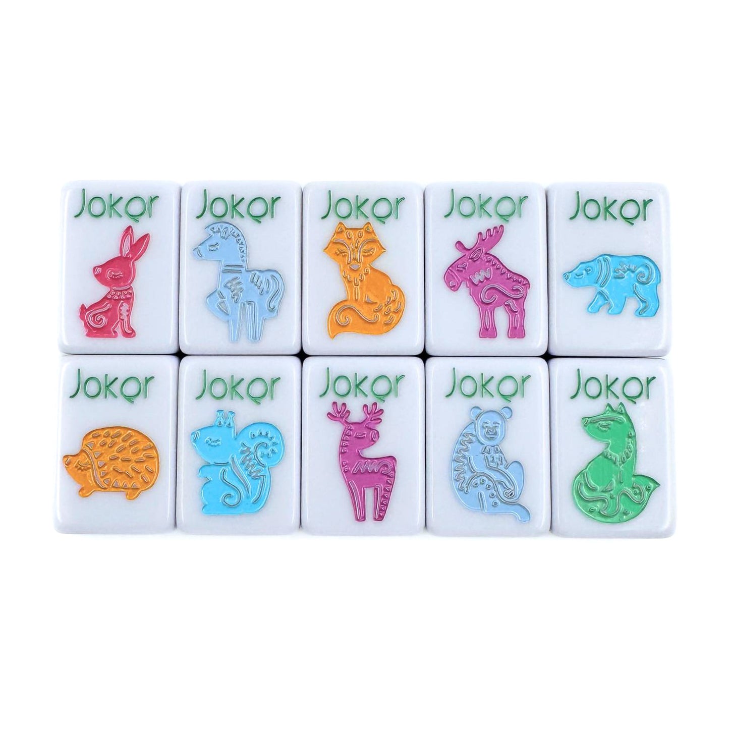 THE SCANDINAVIAN FOLK ART SERIES | Mahjong with Nordic Style