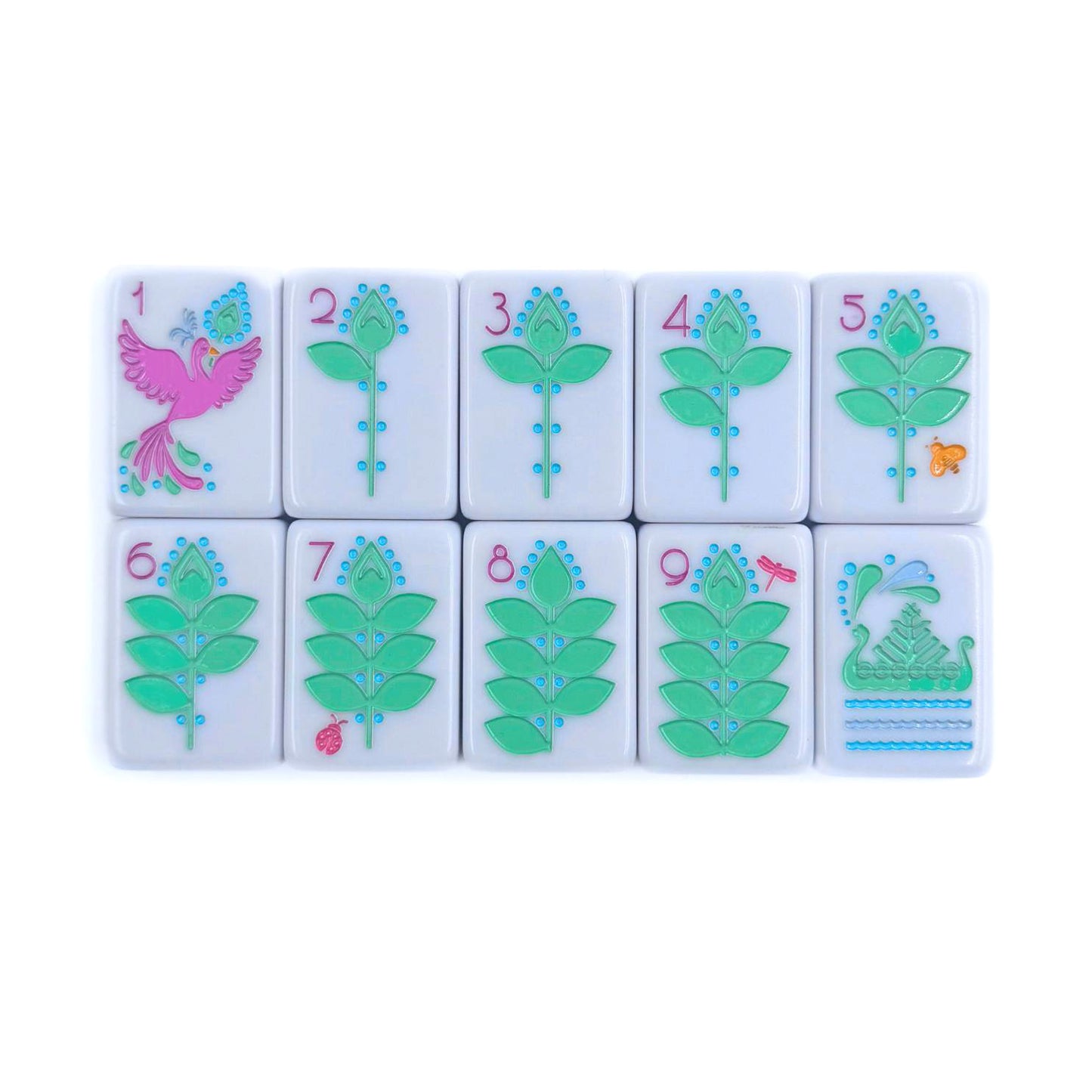 THE SCANDINAVIAN FOLK ART SERIES | Mahjong with Nordic Style