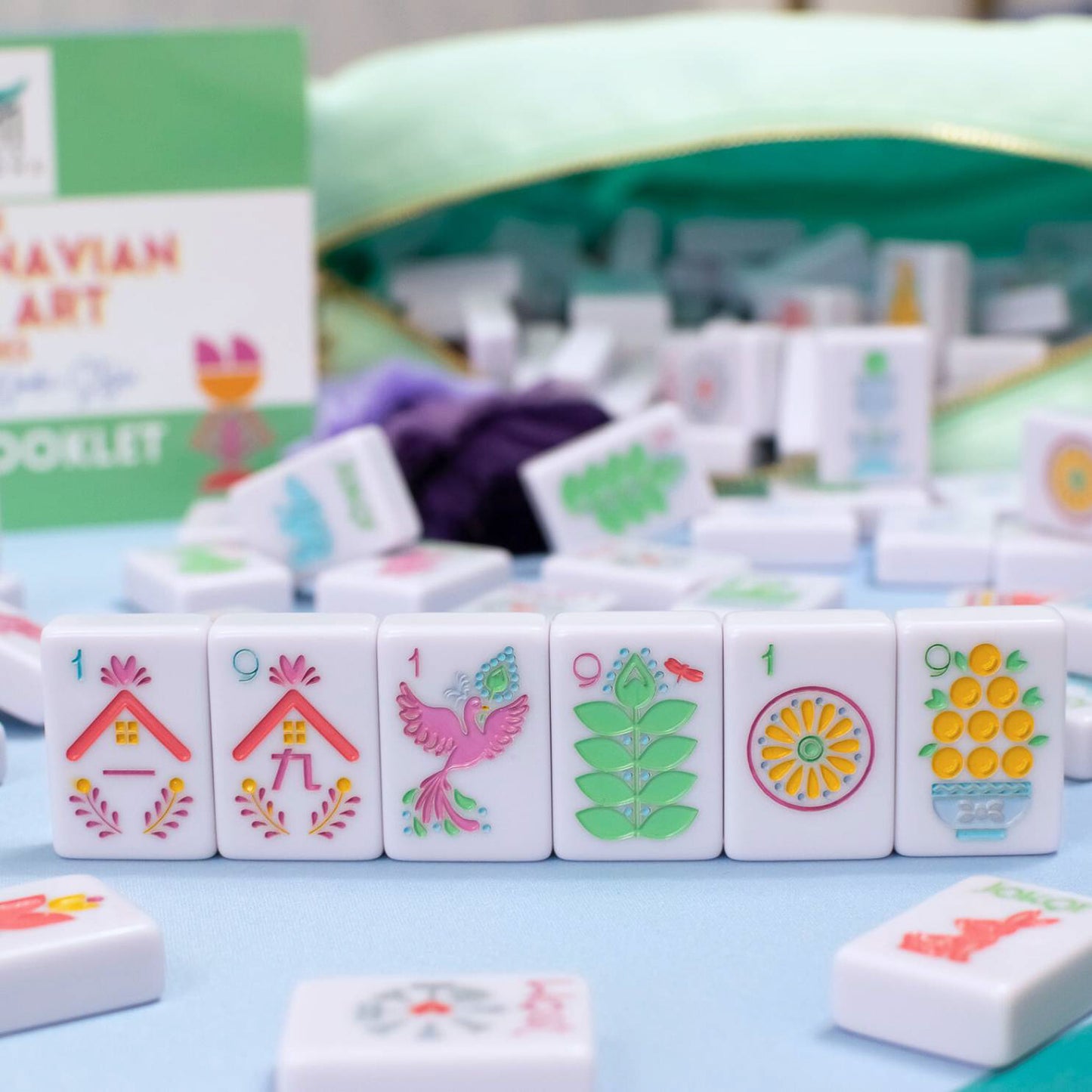 THE SCANDINAVIAN FOLK ART SERIES | Mahjong with Nordic Style