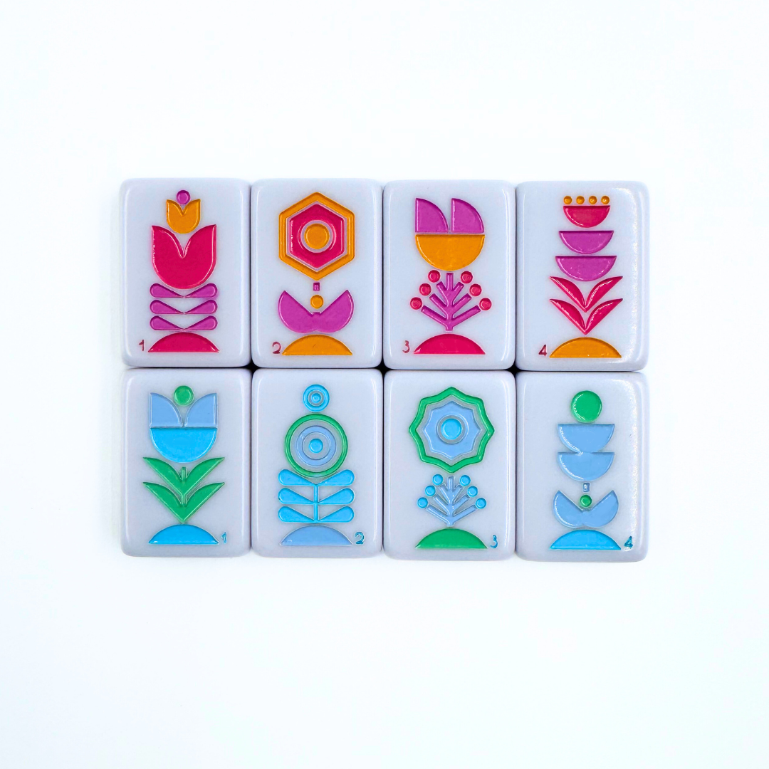 THE SCANDINAVIAN FOLK ART SERIES | Mahjong with Nordic Style | American, Chinese, Riichi, Hong Kong, Singaporean