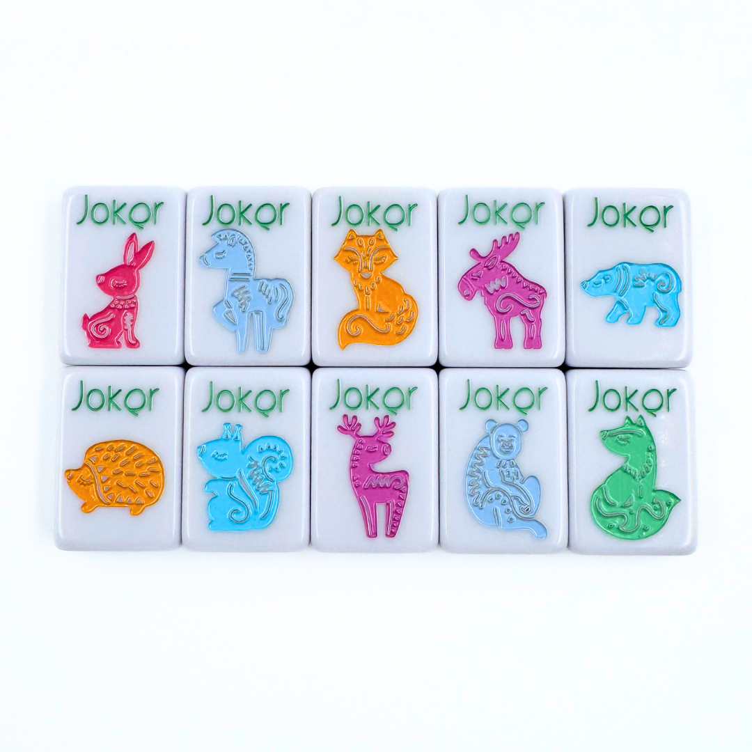 THE SCANDINAVIAN FOLK ART SERIES | Mahjong with Nordic Style | American, Chinese, Riichi, Hong Kong, Singaporean