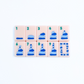 Southwest Mahjong for Mah Jongg Games - Colorful Modern Tile Set with Bright Colors and designs for fun Mahj Crack Bam Dot