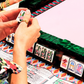 (COMING SOON) MAHJONG MAT  |  Parquet Petal  |  31" x 31"