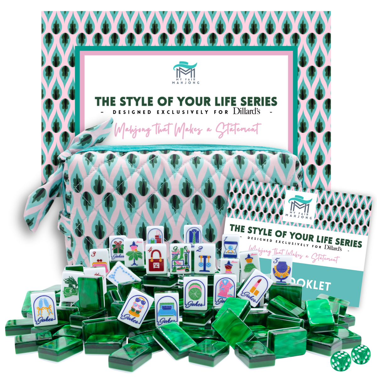 THE STYLE OF YOUR LIFE SERIES  |  Mahjong That Makes a Statement  |  Pearl Green