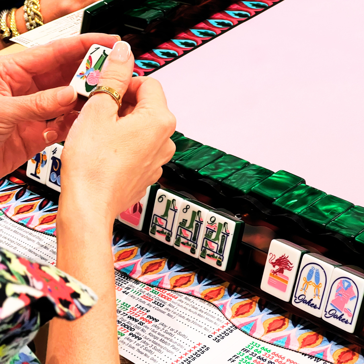 THE STYLE OF YOUR LIFE SERIES  |  Mahjong That Makes a Statement  |  Pearl Green