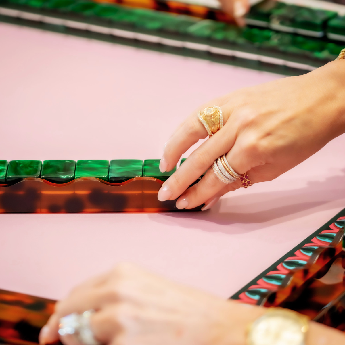 THE STYLE OF YOUR LIFE SERIES  |  Mahjong That Makes a Statement  |  Pearl Green