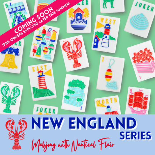 (COMING SOON) THE NEW ENGLAND SERIES | Mahjong with Nautical Flair