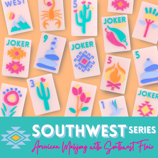 THE SOUTHWEST SERIES | Mahjong with Southwest Flair