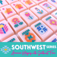 The Southwest Series | American Mahjong with Southwest Flair | Colorful Unique Tiles