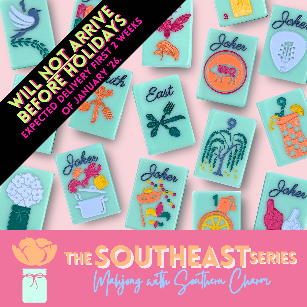 (BACKORDER) THE SOUTHEAST SERIES | Mahjong with Southern Charm