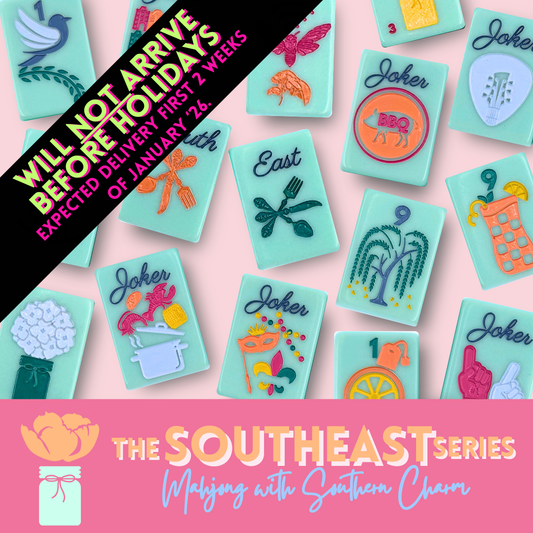 (BACKORDER) THE SOUTHEAST SERIES | Mahjong with Southern Charm