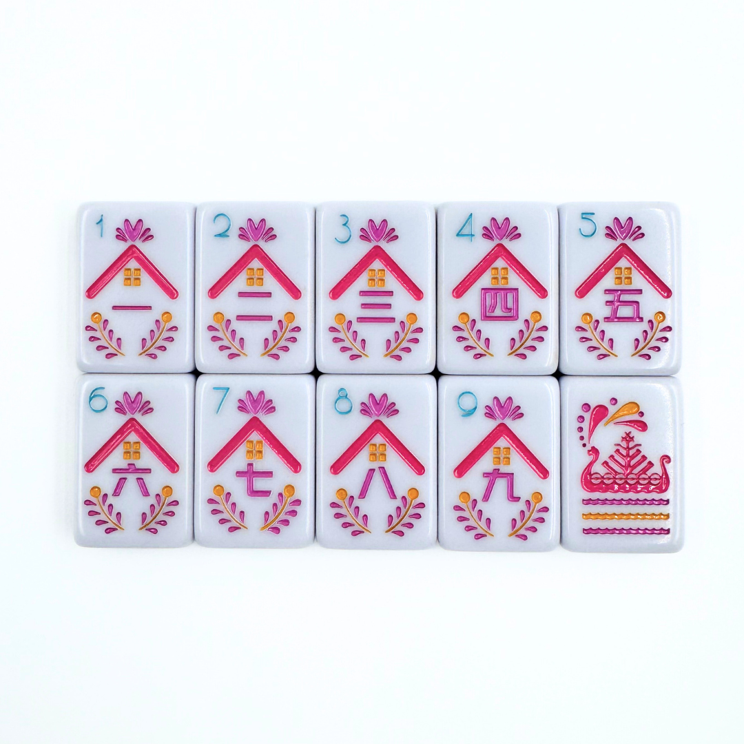 THE SCANDINAVIAN FOLK ART SERIES | Mahjong with Nordic Style