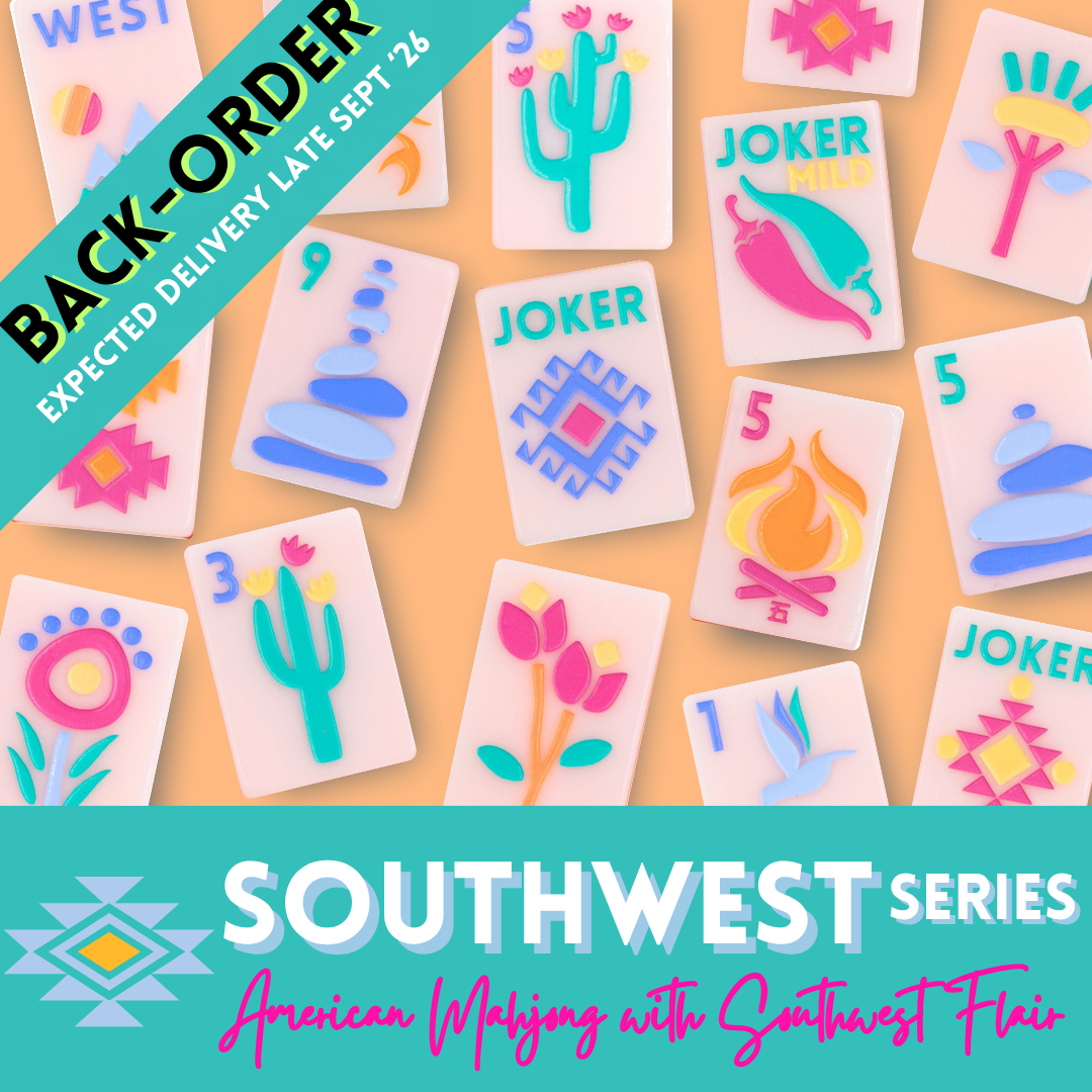 (BACK-ORDER) THE SOUTHWEST SERIES | Mahjong with Southwest Flair