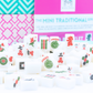 MINI TRADITIONAL TRAVEL MAHJONG | Tiny American Mahjong Set