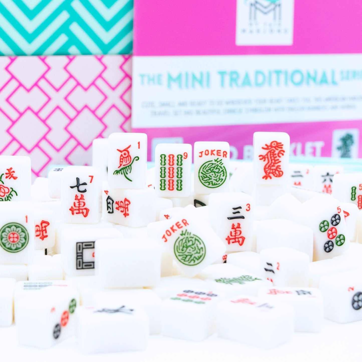 MINI TRADITIONAL TRAVEL MAHJONG | Tiny American Mahjong Set