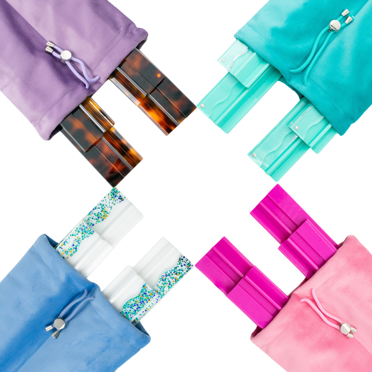 Velvet Mahjong Rack Bag  |  Fits 20" Racks + Extra Sets Pushers