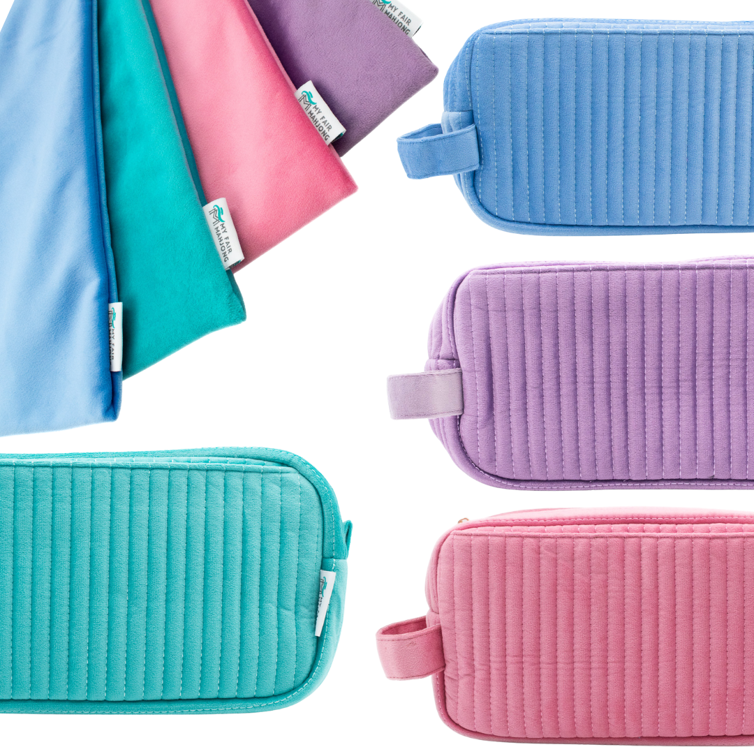 VELVET TILE BAG  |  Luxury Storage for Your Mahjong Tiles