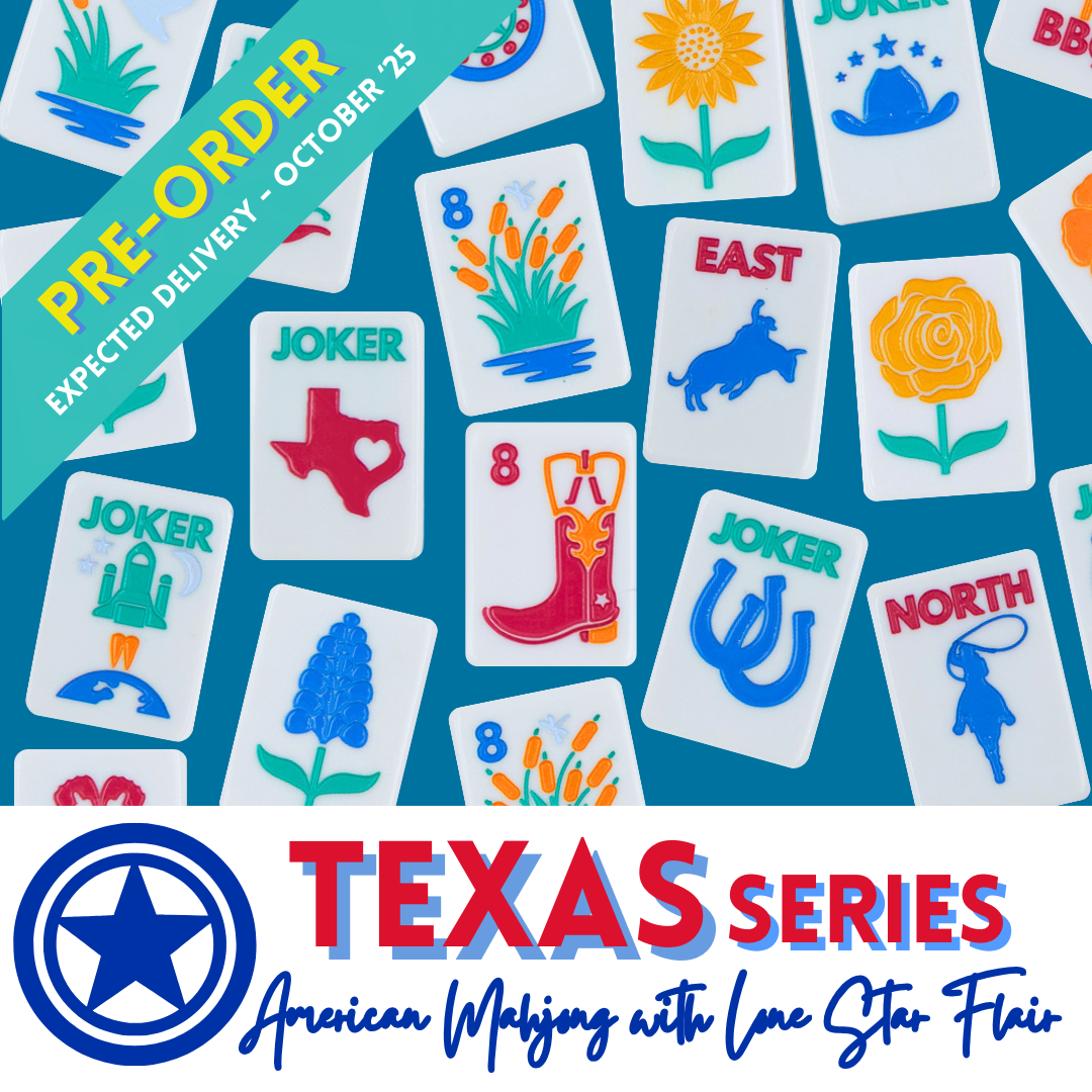 THE TEXAS SERIES  |  Mahjong with Lone Star Flair  |  Mesquite White Tile