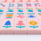 THE TEXAS SERIES | Mahjong with Lone Star Flair  |  Rodeo Pink Tile