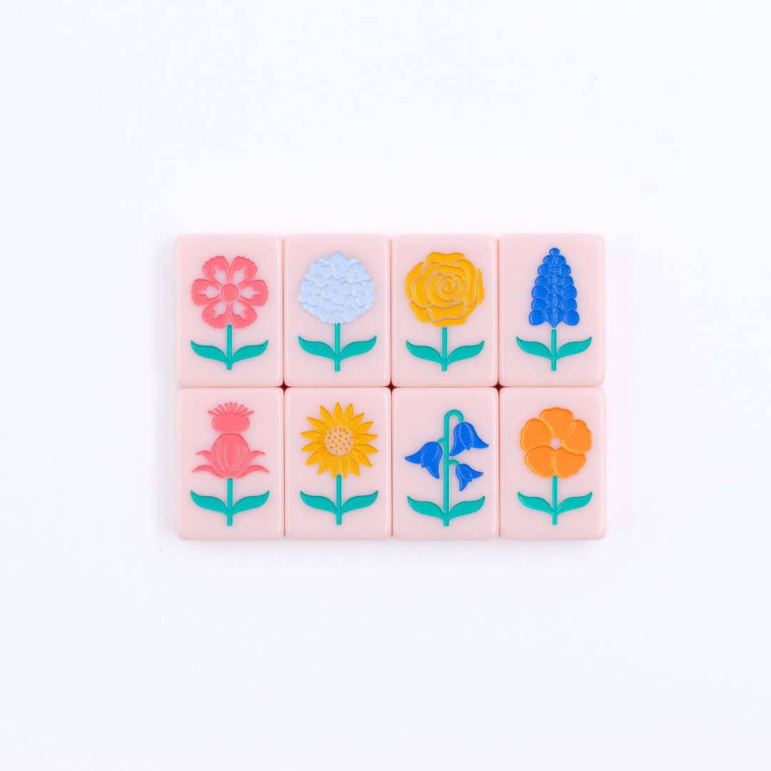 THE TEXAS SERIES | Mahjong with Lone Star Flair  |  Rodeo Pink Tile